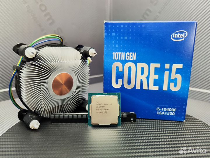 Процессор LGA 1200 Intel Core i5-10400F BOX