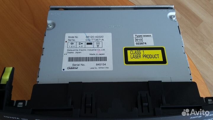 Штатное головное устройство на RAV4 2008 года