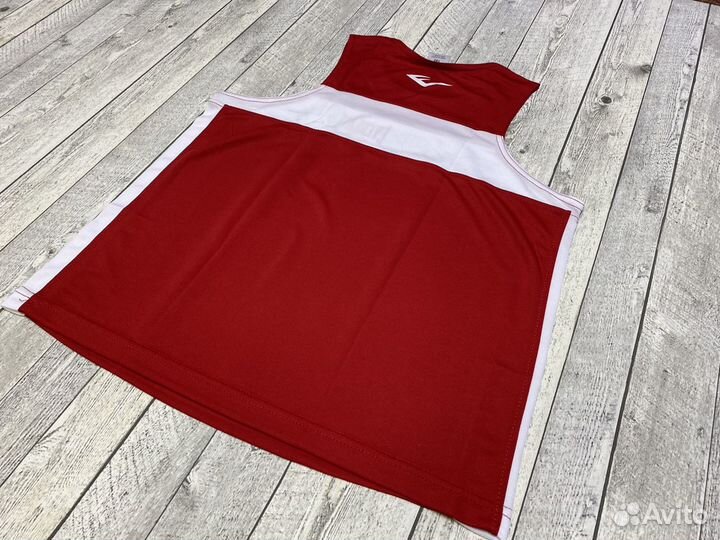 Майка боксерская Elite Everlast красная