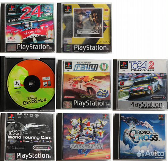 Лицензионные игры для PlayStation 1