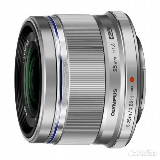 Объектив Olympus 25mm f/1.8 M.Zuiko Digital серебр