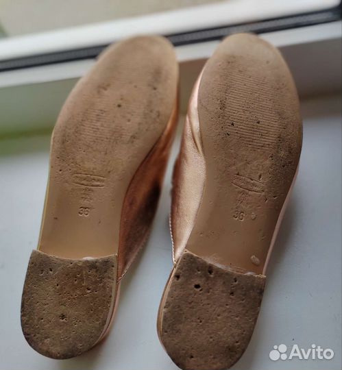 Сабо кожаные