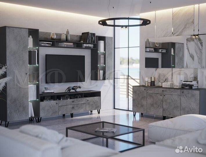 Оливия (Графит,Мрамор Глянец) доставка бесплат