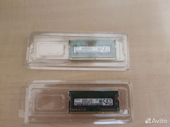 Оперативная память ddr4 4 Гб 2 шт