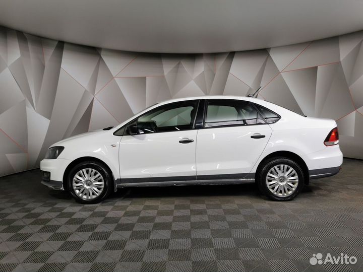 Volkswagen Polo 1.6 AT, 2017, 204 036 км