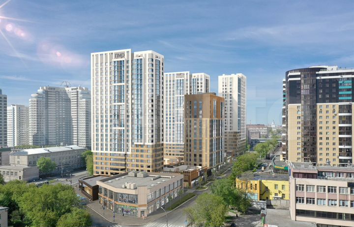 3-к. квартира, 89,5 м², 16/24 эт.