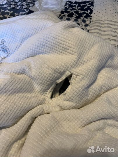 Хлопковый лёгкий конверт в коляску или автокресло