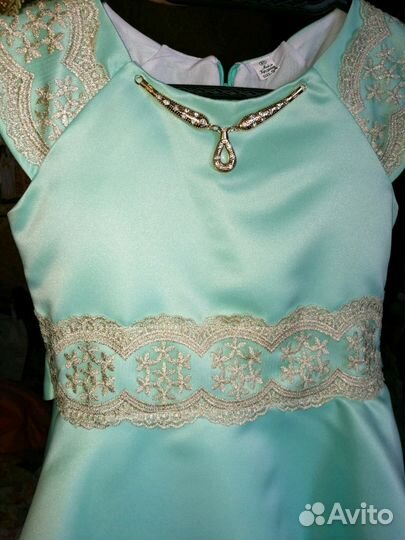 Платье вечернее, 34р,б/у