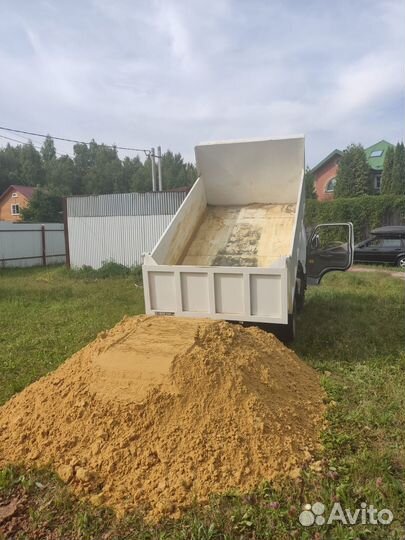Песок щебень гравий быстрая доставка