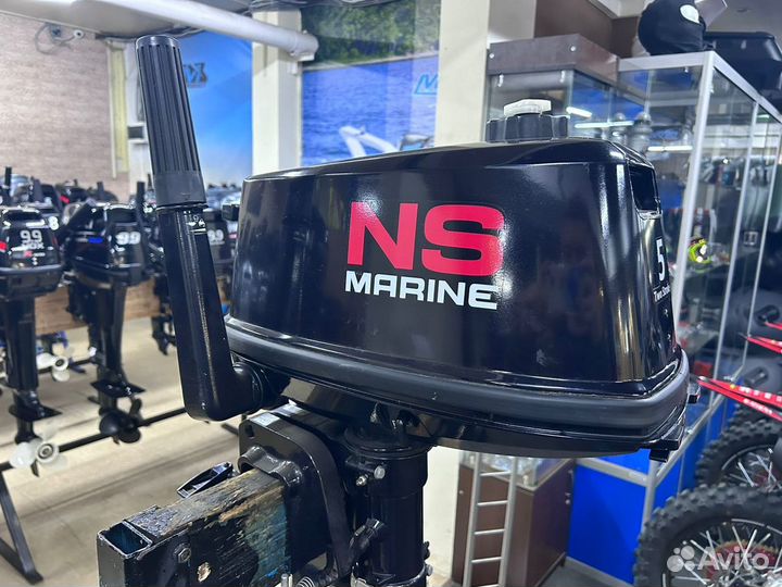 Лодочный мотор Nissan Marine 5 витрина