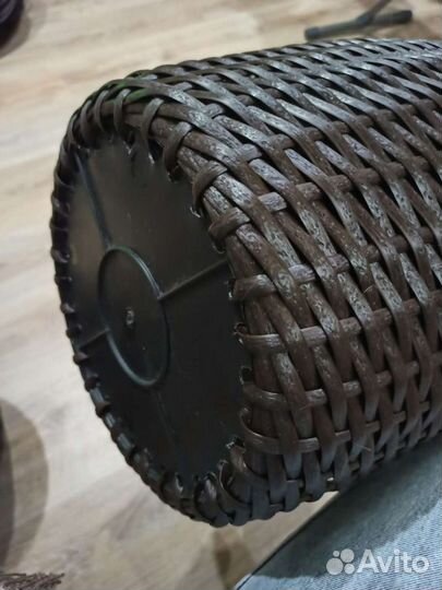 Корзина плетеная из ротанга