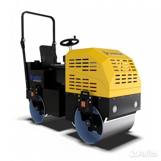 Виброкаток с сиденьем оператора vrdr-1000