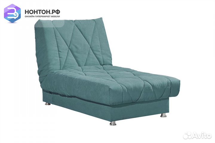 Кушетка книжка Сити-1 аквамарин