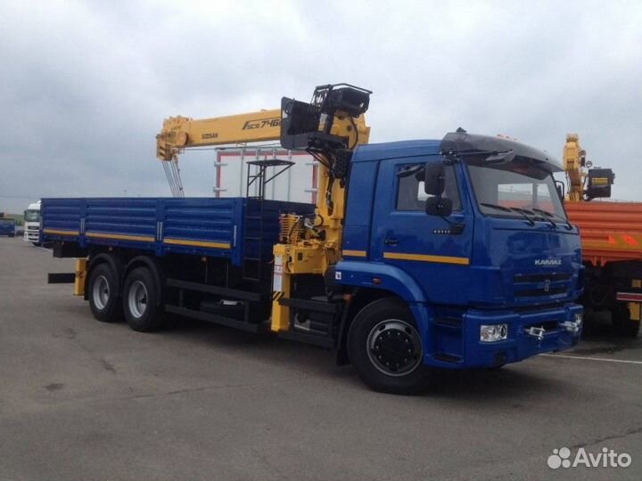 КАМАЗ 65117 с КМУ, 2022