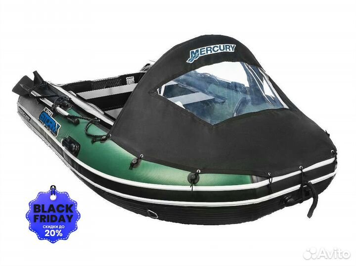Лодка пвх Stormline Adventure Extra 310 зеленая