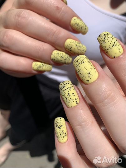 Коррекция наращённых ногтей