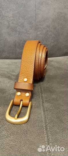 Женский ремень из натуральной кожи
