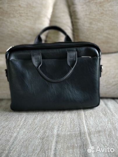 Мужской кожаный портфель