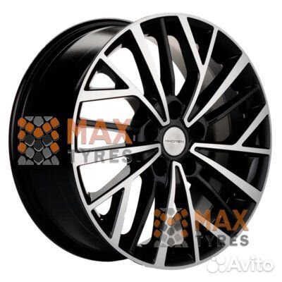 Khomen Wheels KHW1717 (Besturn X40) Black-FP 7/0 R