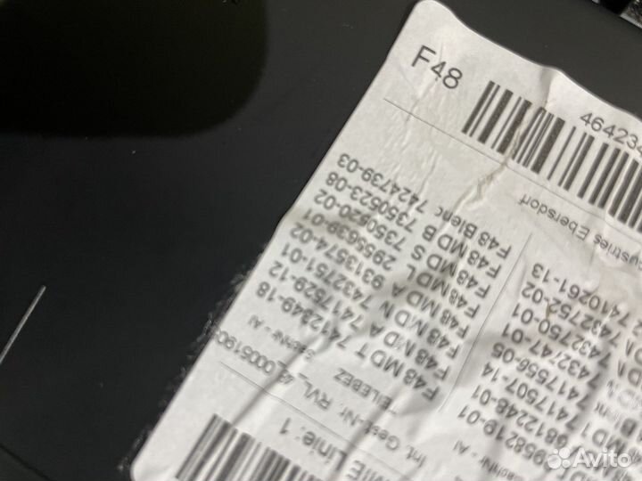 BMW X1 F48 дверные обшивки карты комплект