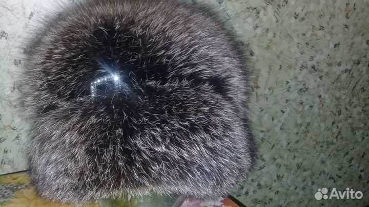 Шапка из чернобурки