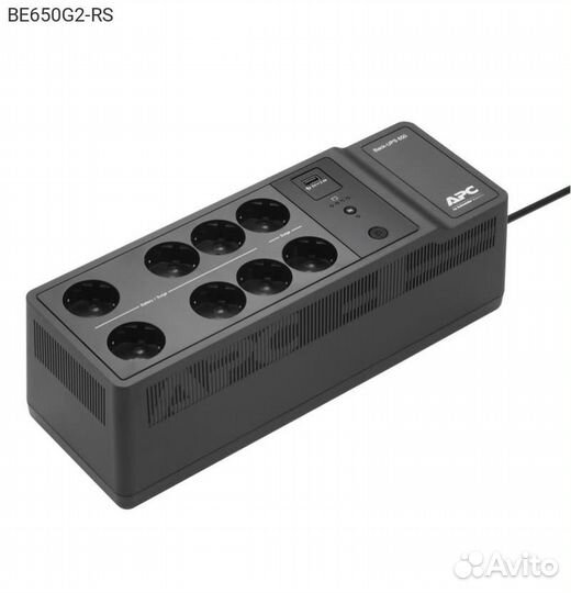 BE650G2-RS, ибп APC by SE Back-UPS BE 650 ва, Brick