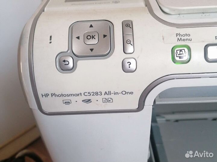 Принтер hp photosmart C5283 цветной