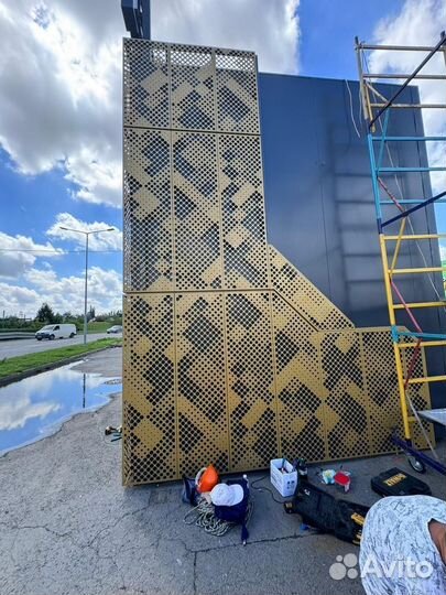 Фасадные металлокассеты