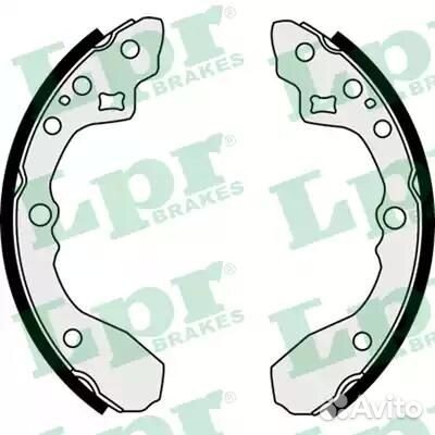 Колодки тормозные барабанные 08490