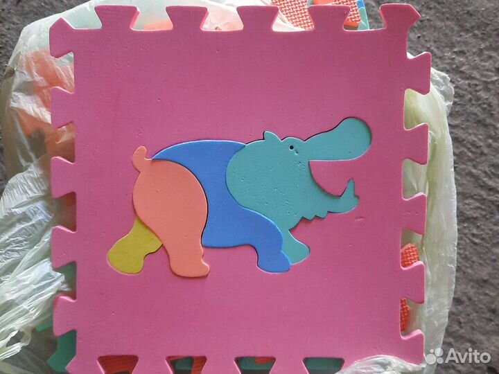 Детский коврик пазл