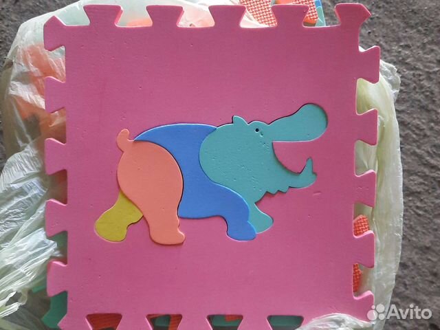 Детский коврик пазл