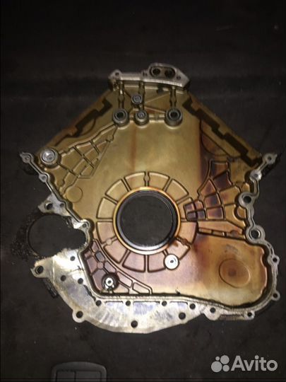 Задняя часть двигателя Ауди А6 С6 4F 2.4 BDW