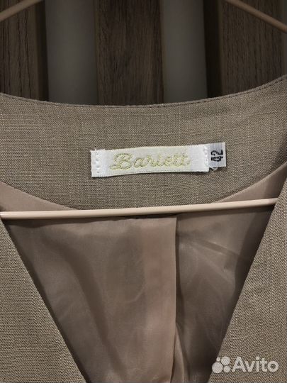 Костюм брючный льняной