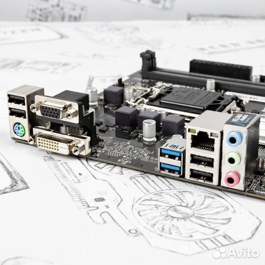 Материнская плата ASRock H310CM-DVS 1151v2