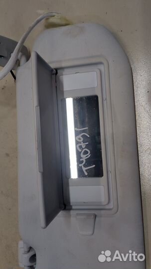 Козырек солнцезащитный правый Opel Grandland X