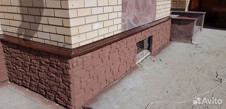 Сайдинг под кирпич и камень
