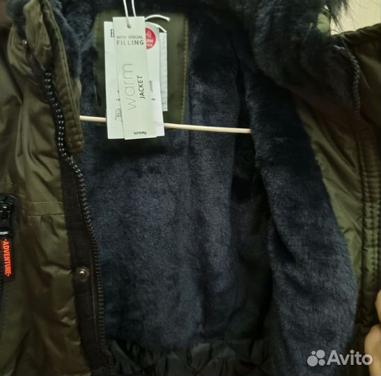 Куртка зимняя для мальчика 152