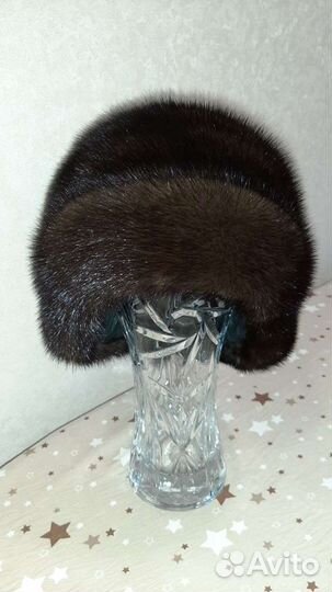 Шапка норковая женская