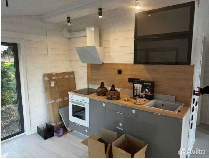 Теплый каркасный дом на дачу, зимний 110 м кв Артикул ап-1990