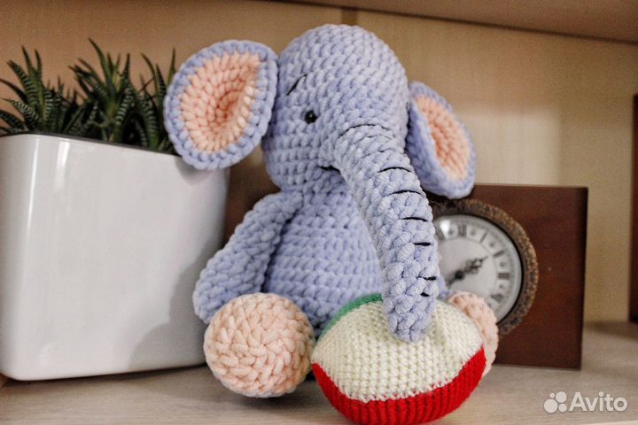 Вязаные игрушки ручной работы