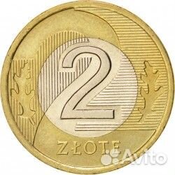 2 Злотых. Польша 1994г