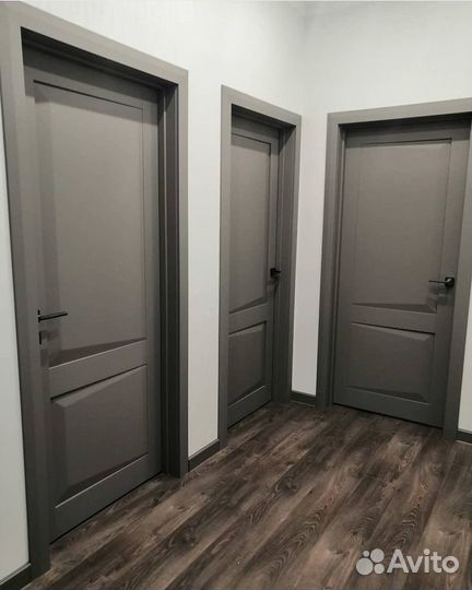 Двери межкомнатные soft touch тяжелые, прочные