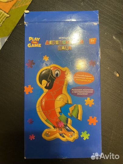 Пазл деревянный 11 элементов