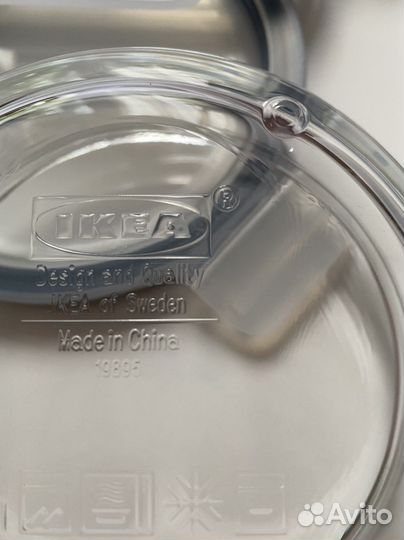 Контейнеры пластик с крышкой Икеа