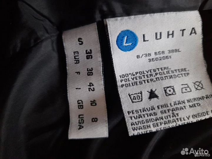 Пуховик женский на весну Luhta 44