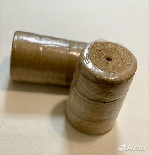 Шпагат джутовый (джут) пряжа halva