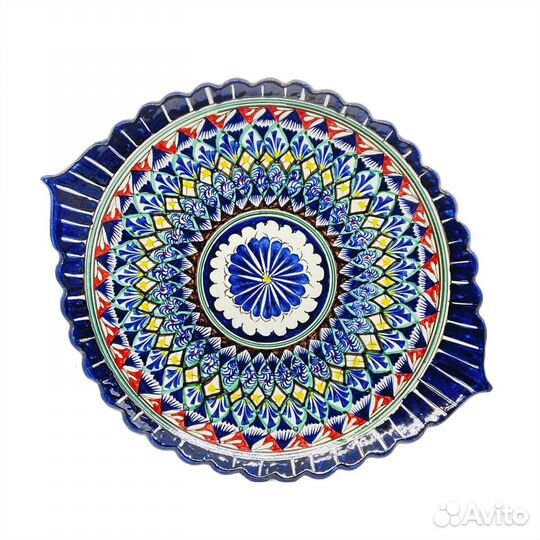 Ляган овальный 42 см синий Мехроб