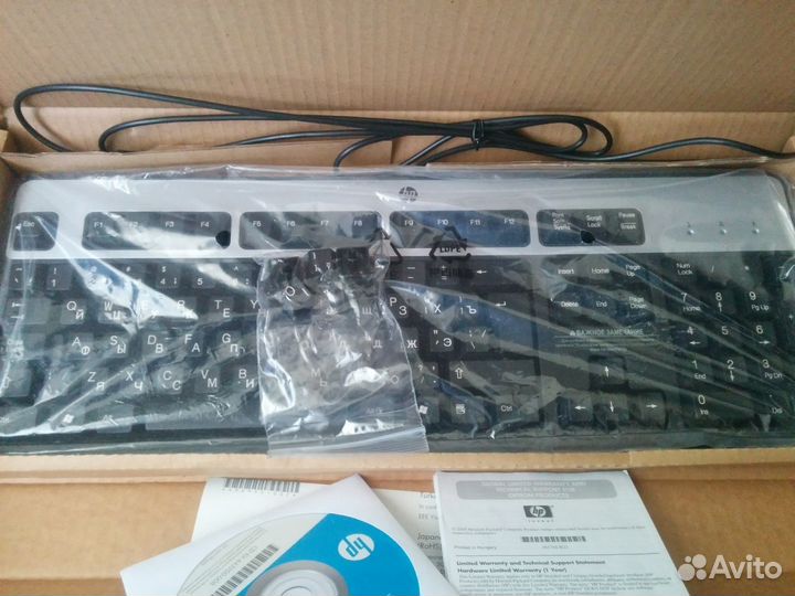 Клавиатура HP USB Standard Keyboard