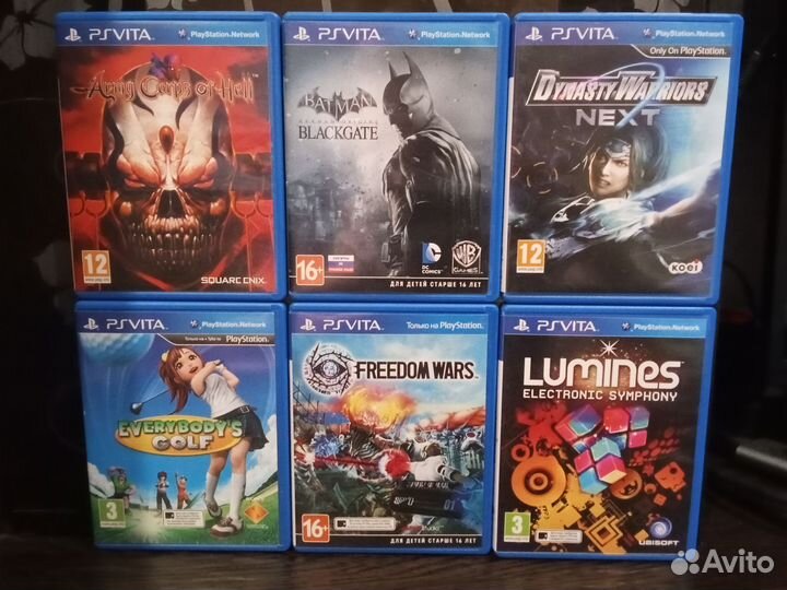 12 игр на PS Vita
