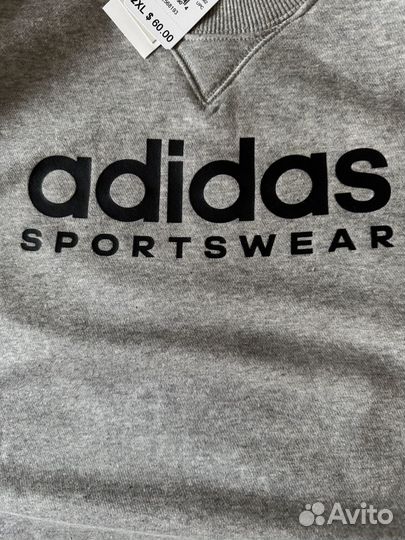 Толстовка adidas.Большой размер 2XL.Оригинал